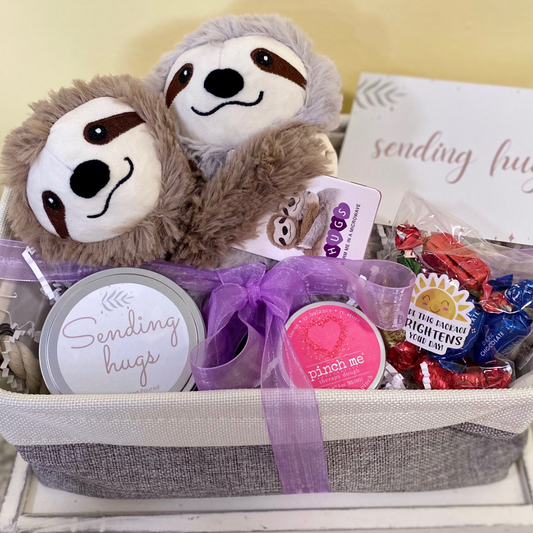 Sending Hugs Care Package - Sloths